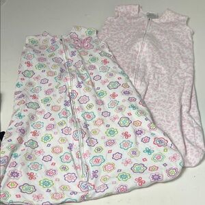 Set of 2 Halo SleepSack Small Birth to 6 Months Zip Up One Piece